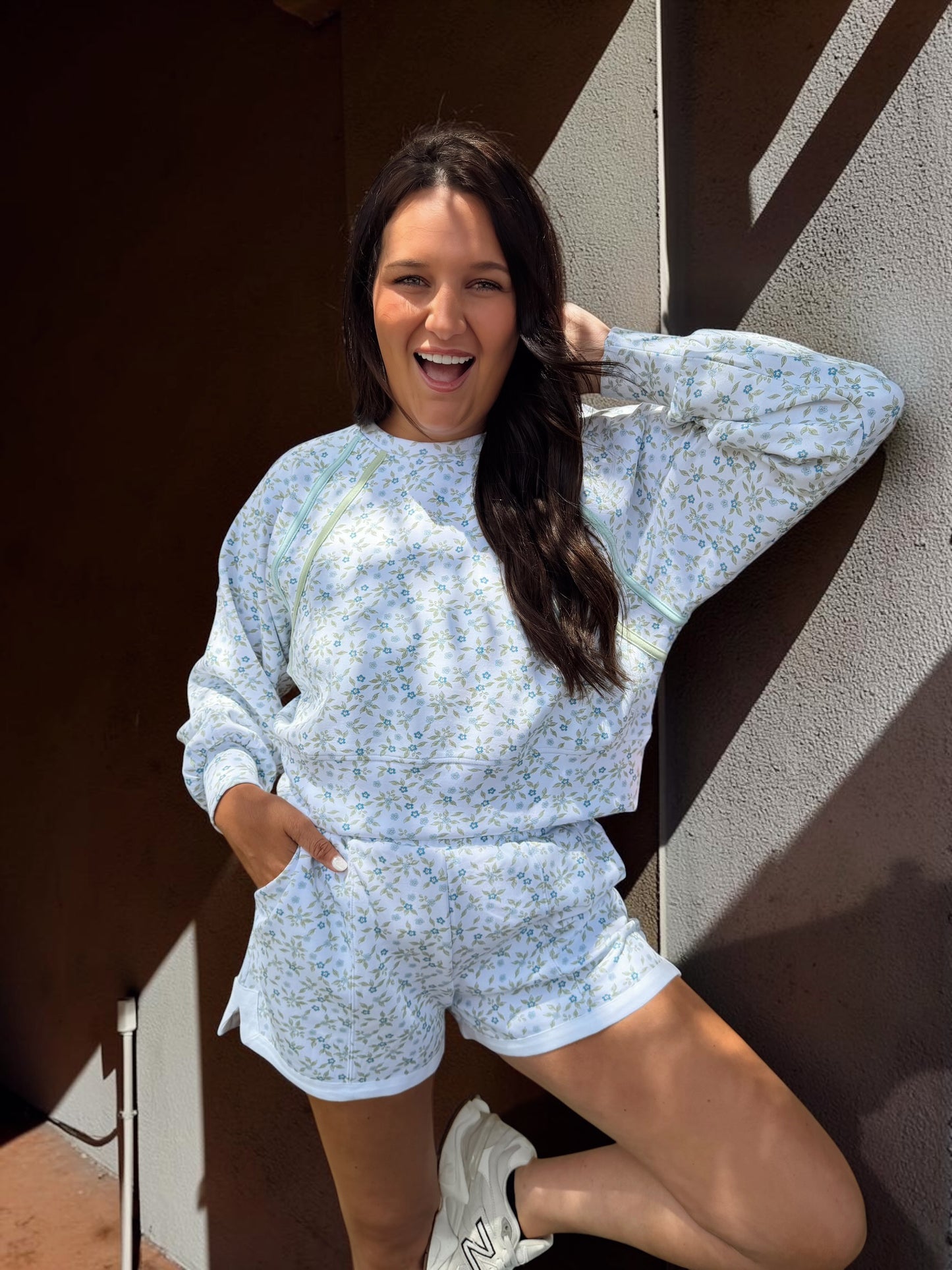 Floral Embrace Lounge Set