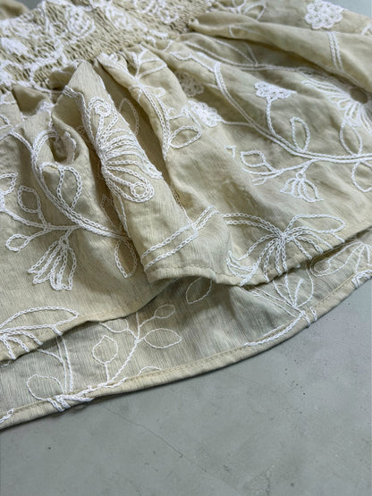 Floral Embrace V-Neck Top