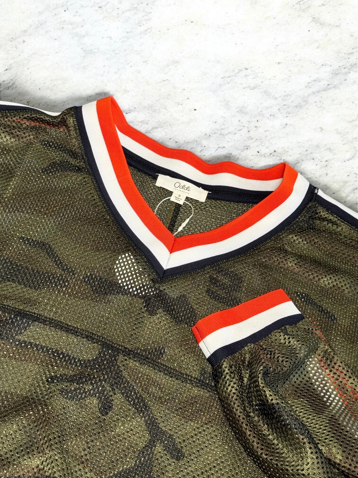 Tactical Mesh Pullover Top