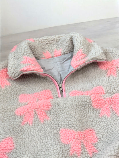 Tender Bows Sherpa Pullover