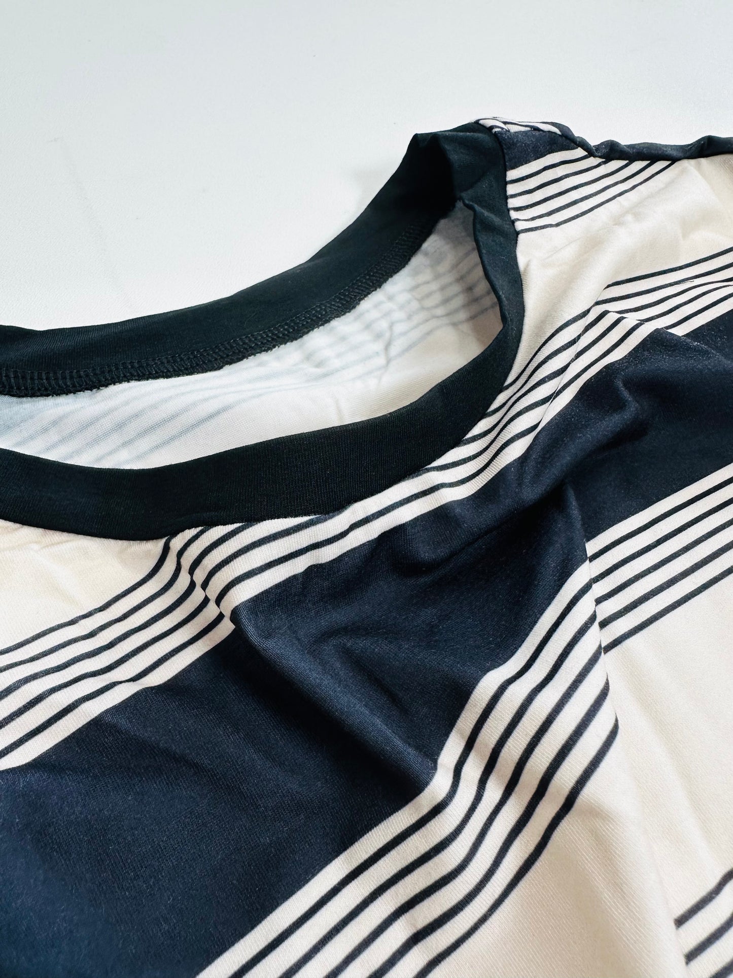 Stripe Me Up Two Piece Short Set