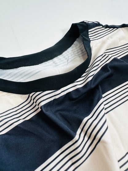 Stripe Me Up Two Piece Short Set