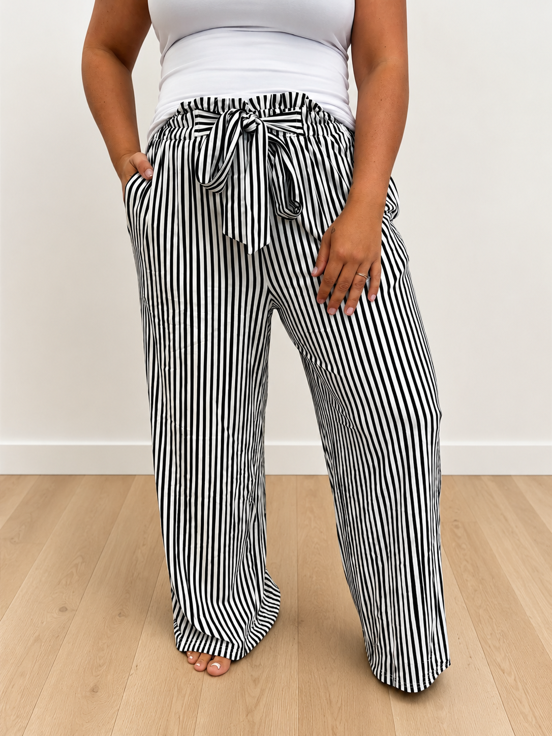 Serenity Breeze Casual Tie Pants