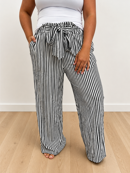Serenity Breeze Casual Tie Pants