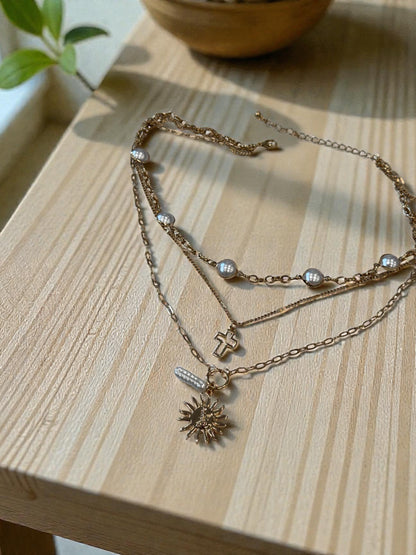 Radiant Glow Pearl Necklace
