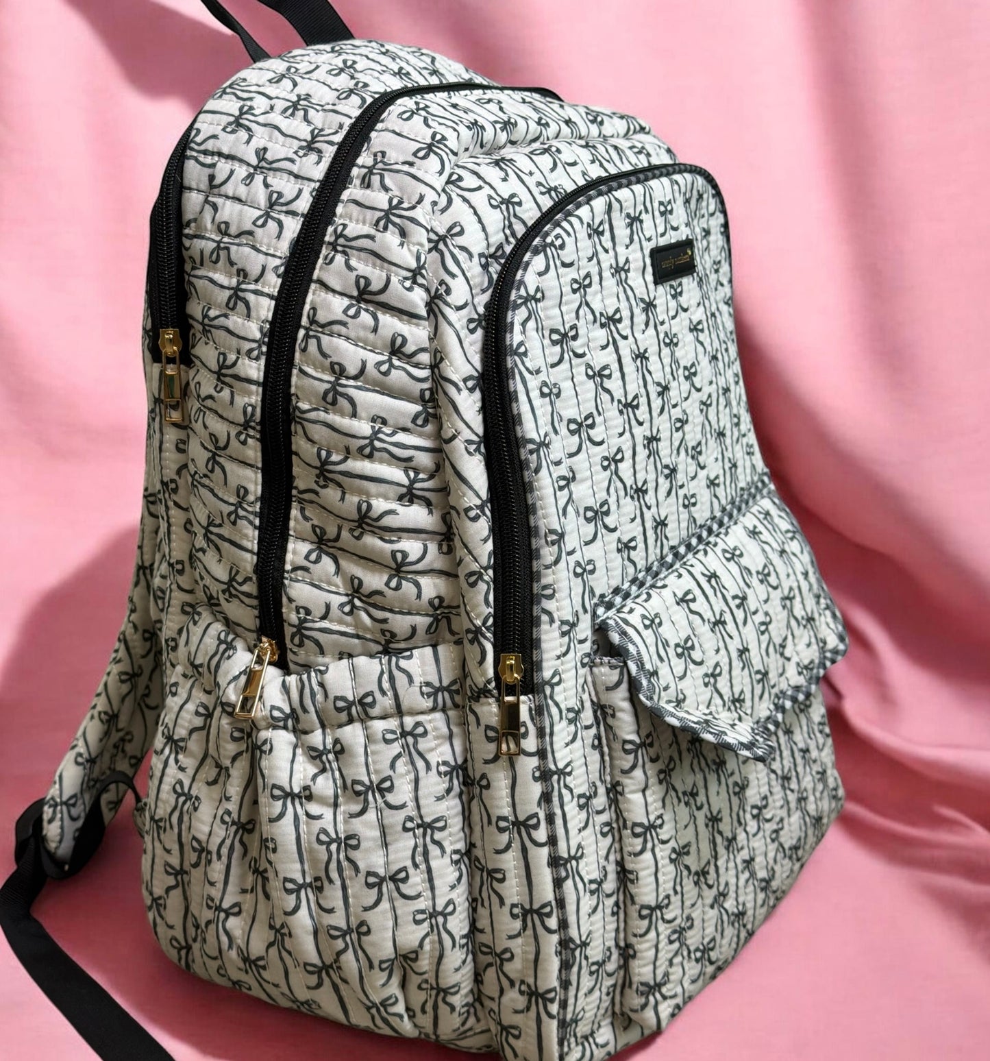 Soft Stitch Quilted Backpack
