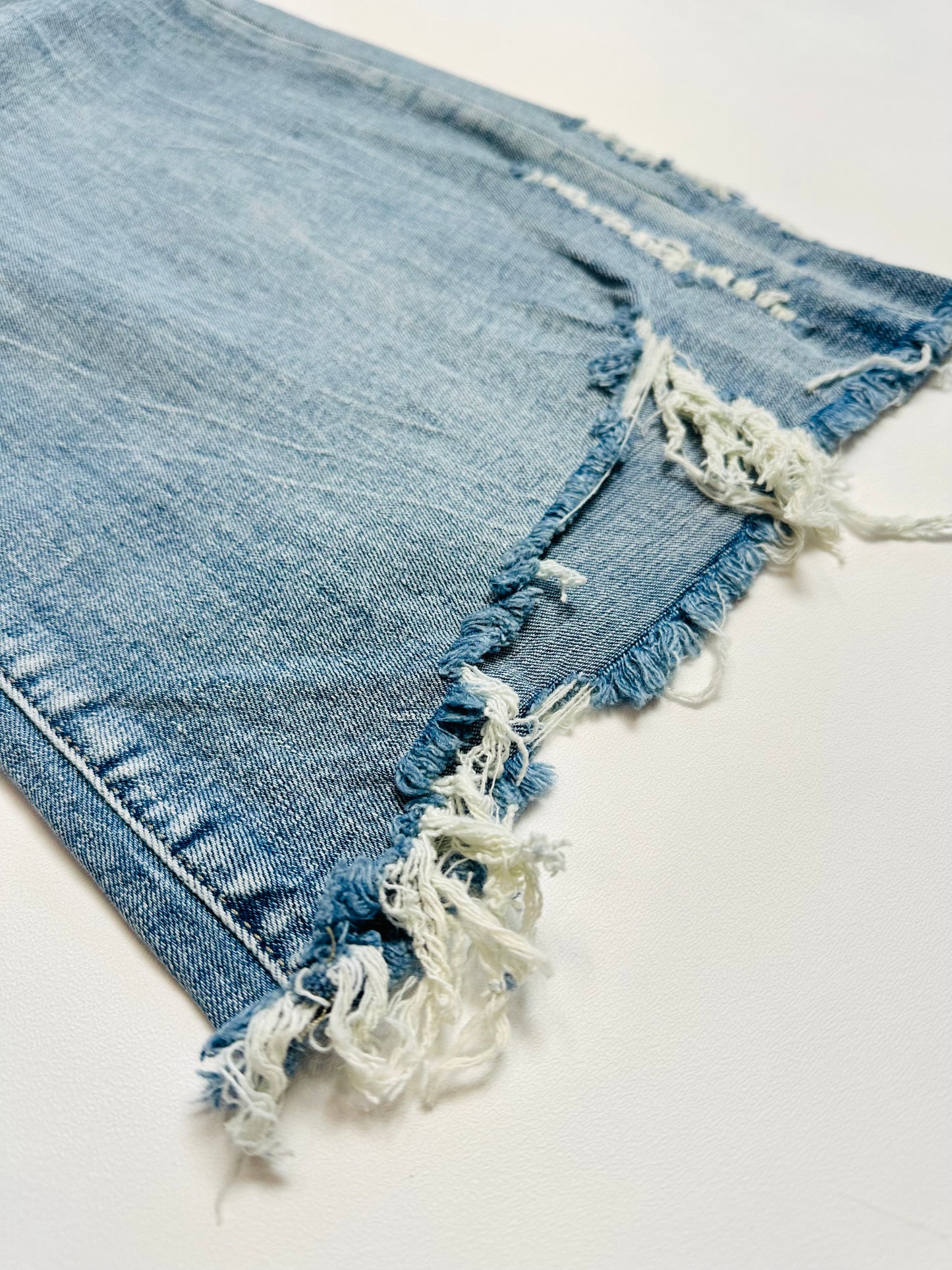 Lila Mae Distressed Vintage Flare Jeans
