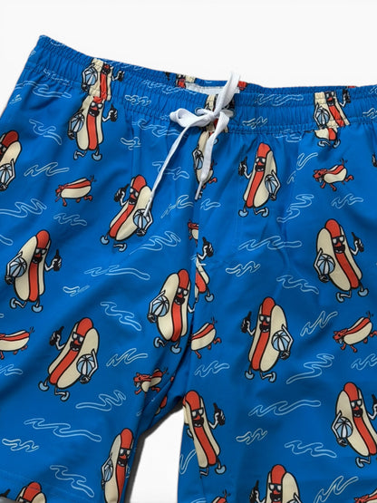 Hot Dog Swim Trunk Shorts