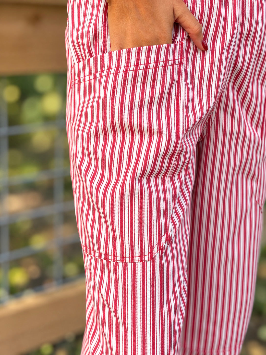 Weekend Breeze Striped Pants