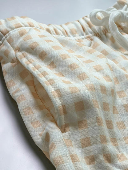 Plaid Glow Chill Lounge Set