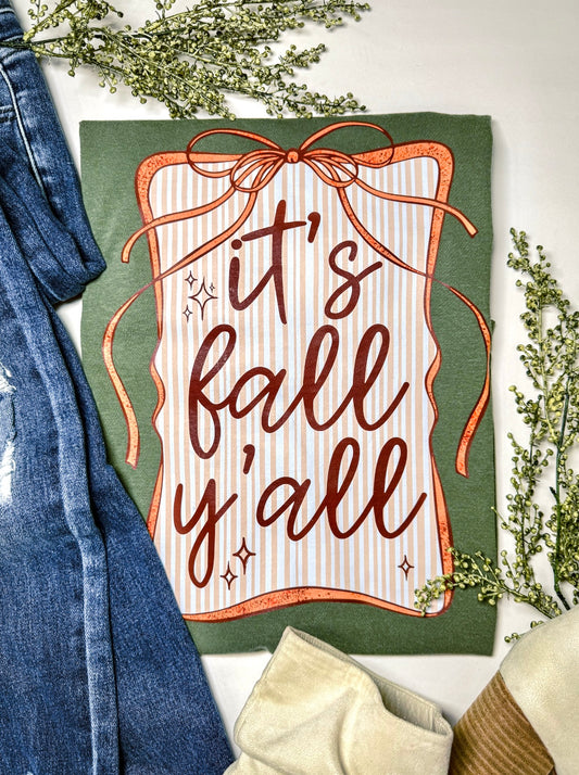 It's Fall Y'all Graphic Top