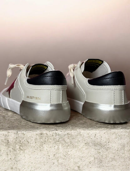 Maggie Gold Pop Low-Top Sneakers