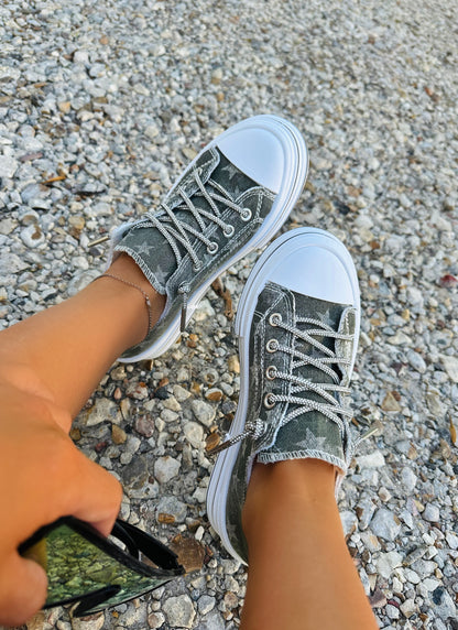 Darkest Night Very G Camo Sneakers