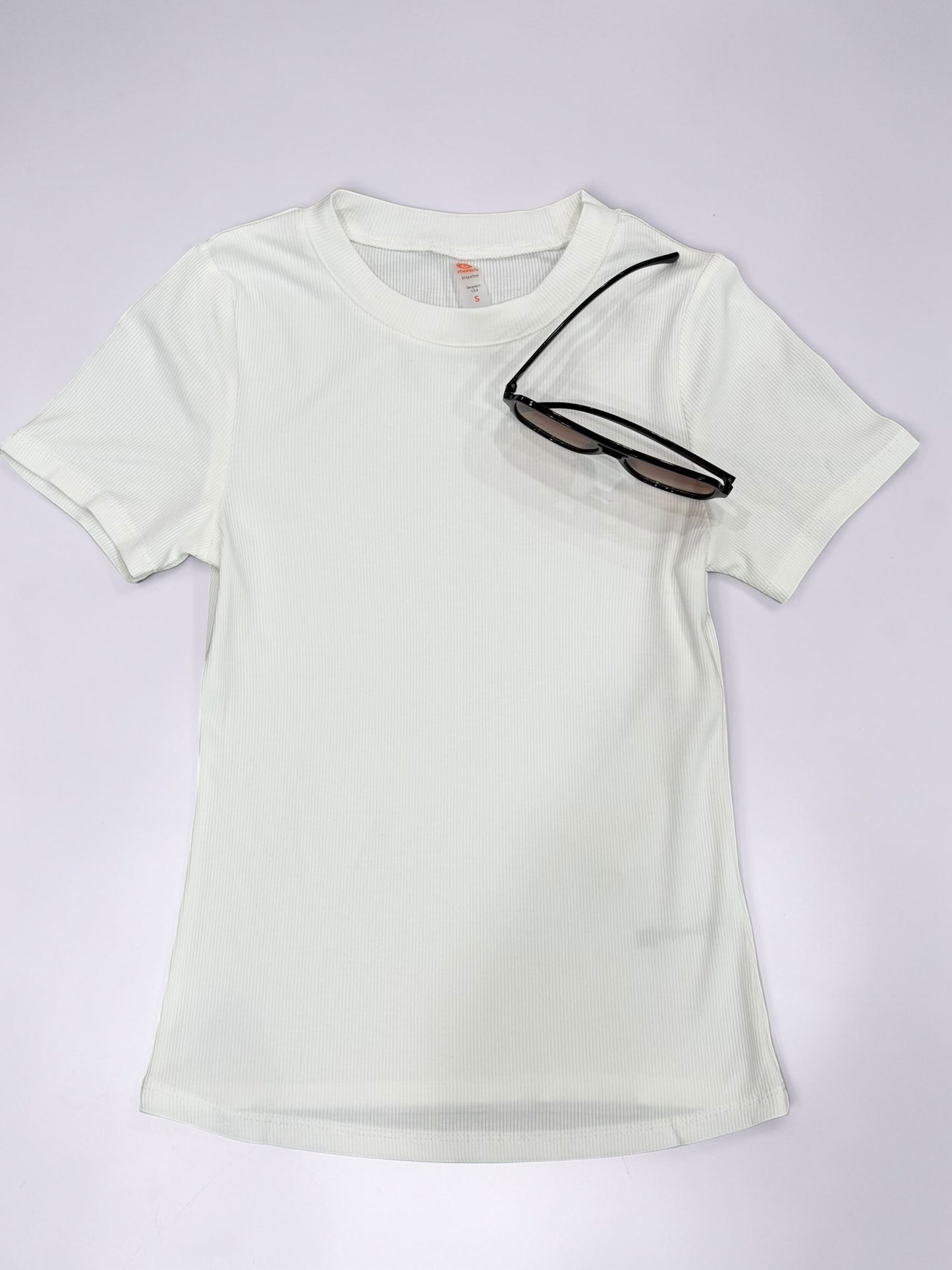 Core Daily Ribbed T-shirt Top