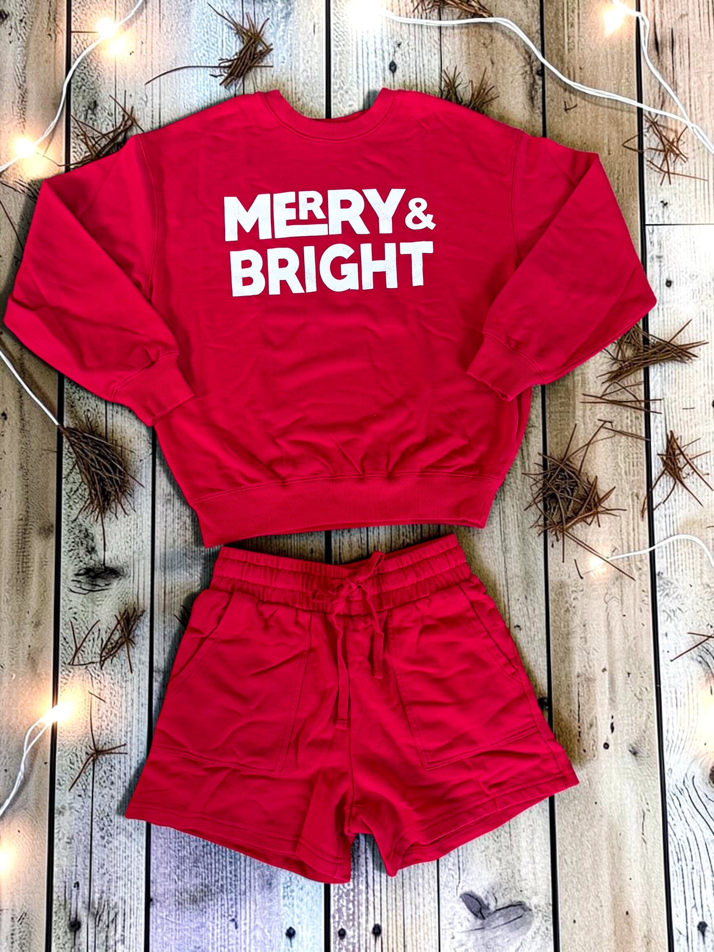 Season To Be Merry & Bright Two-Piece Lounge Set