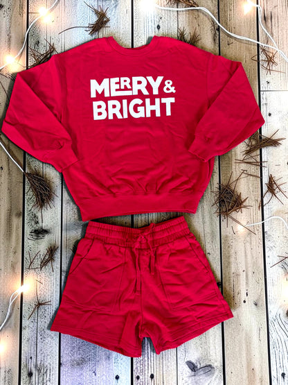Season To Be Merry & Bright Two-Piece Lounge Set