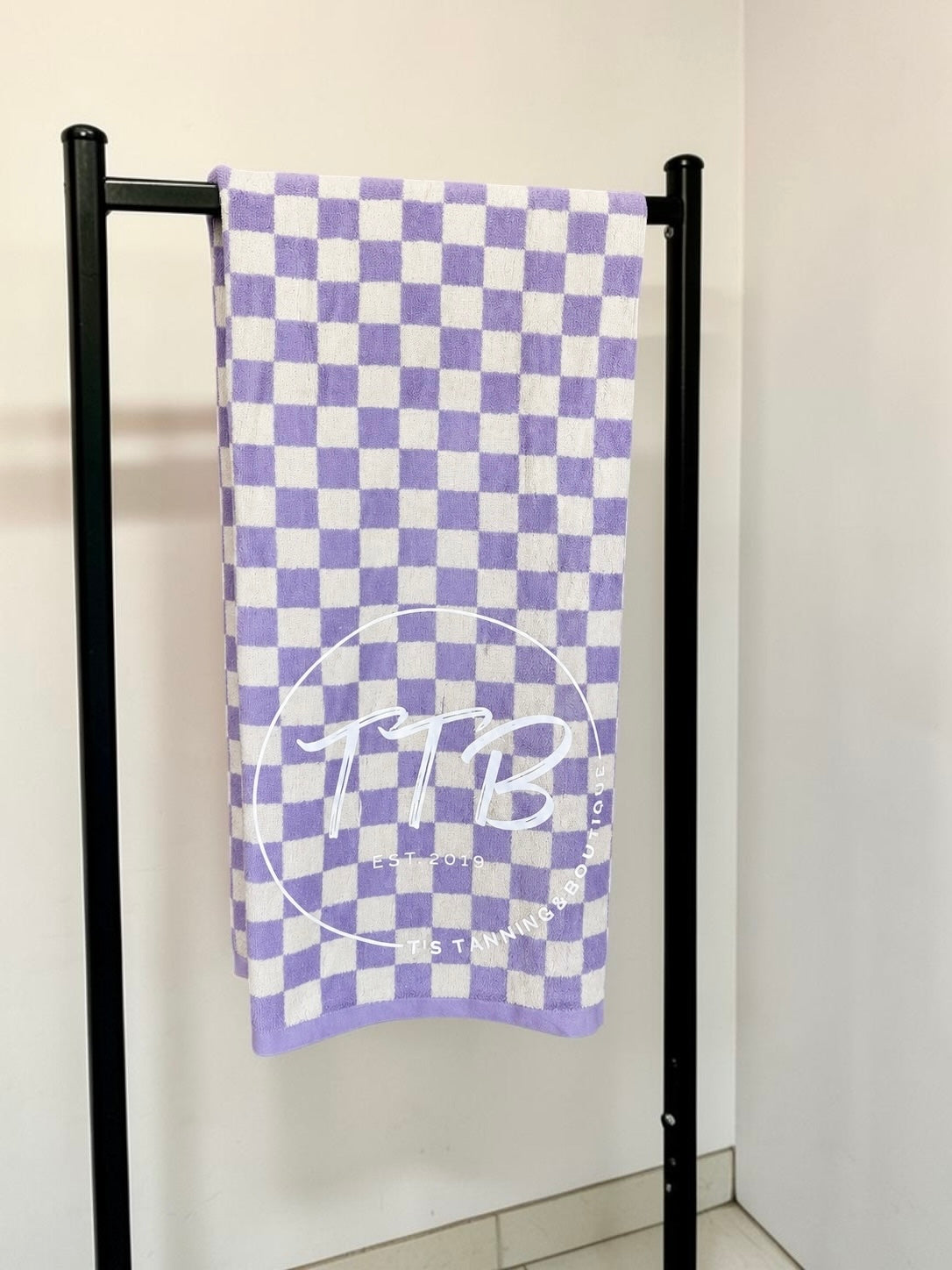 Purple TTB Beach Towel