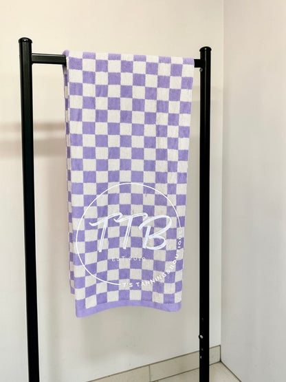 Purple TTB Beach Towel