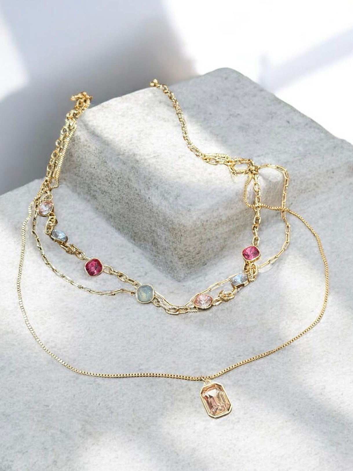 Lovely Layers Charm Necklace