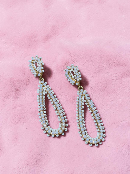 Beaded Grace Stud Earrings