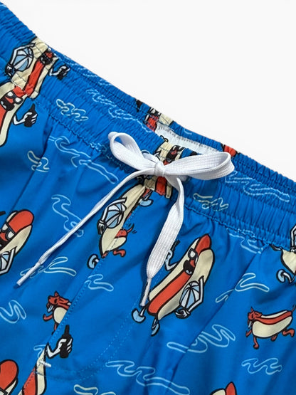 Hot Dog Swim Trunk Shorts