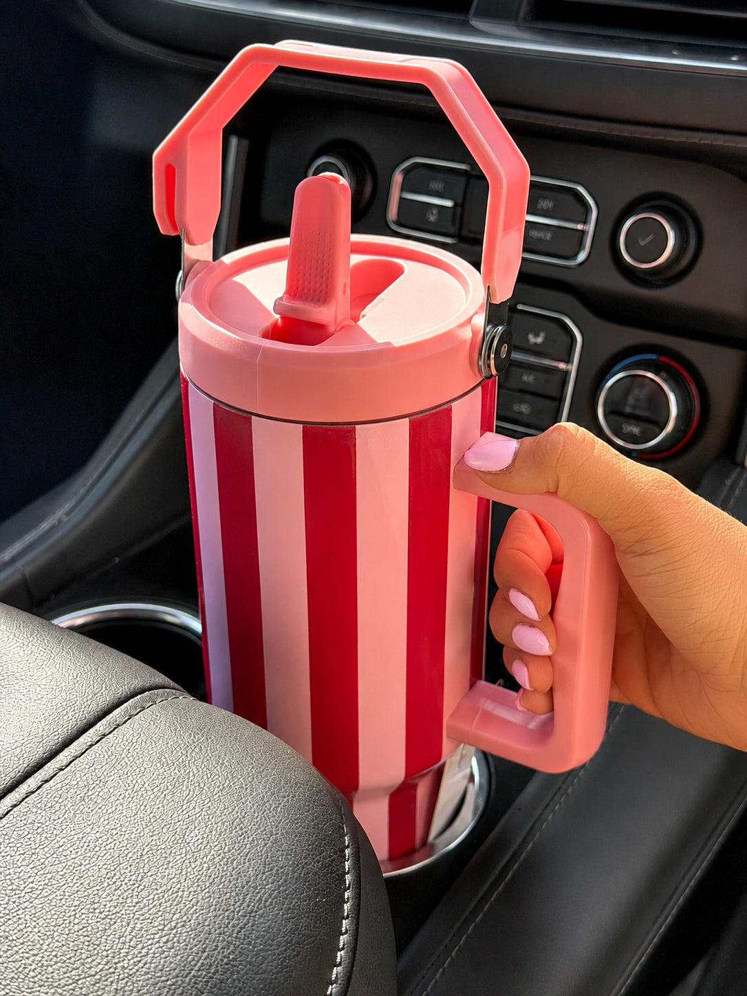 Striped Basics Tumbler Cup