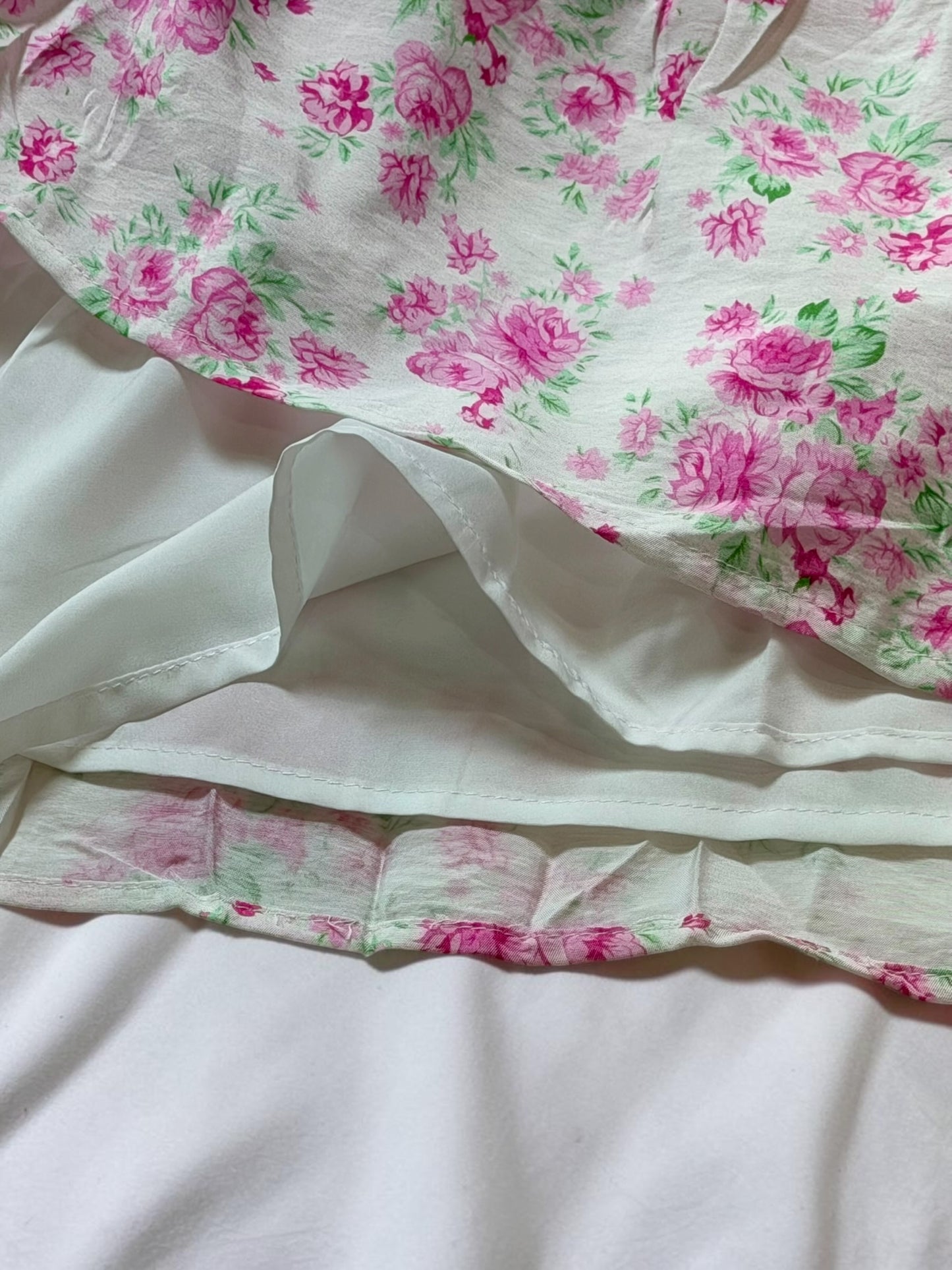 Floral Daydream Square‑Neck Dress