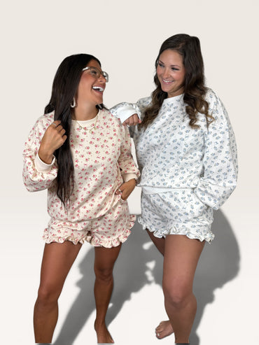 Garden Breeze Knit Lounge Set