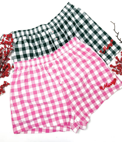 Cute Chic Pom Pom Christmas Boxer Shorts