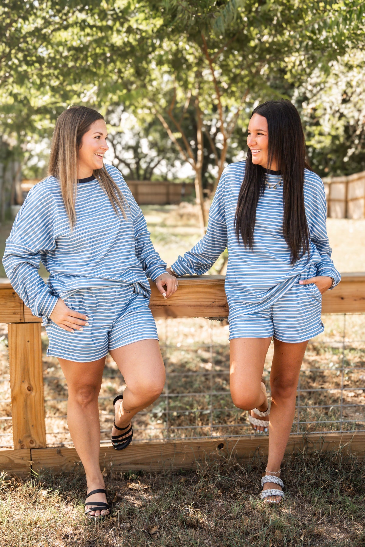 Wave Stripe Oversized Set