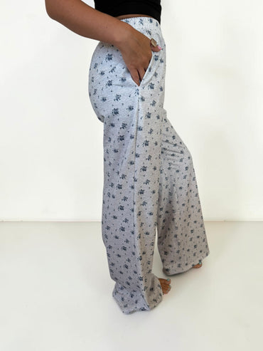 Effortless Bloom Elastic Pants