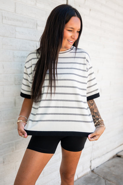 Cove Stripe Sweater Top