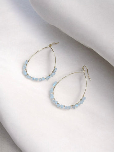 Pebble Drop Dangle Earrings