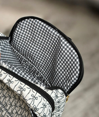 Soft Stitch Quilted Backpack