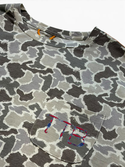 Men's TTB Red White & Reel Graphic Long-Sleeve