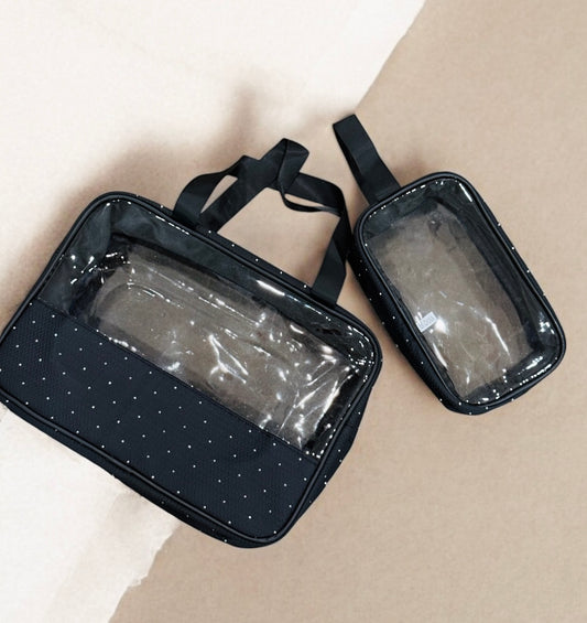 Clear View Travel Bag Set