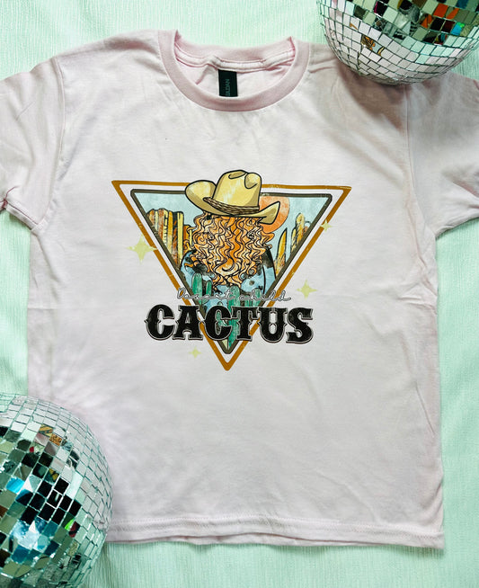 Cactus Graphic Tee Size Youth Small