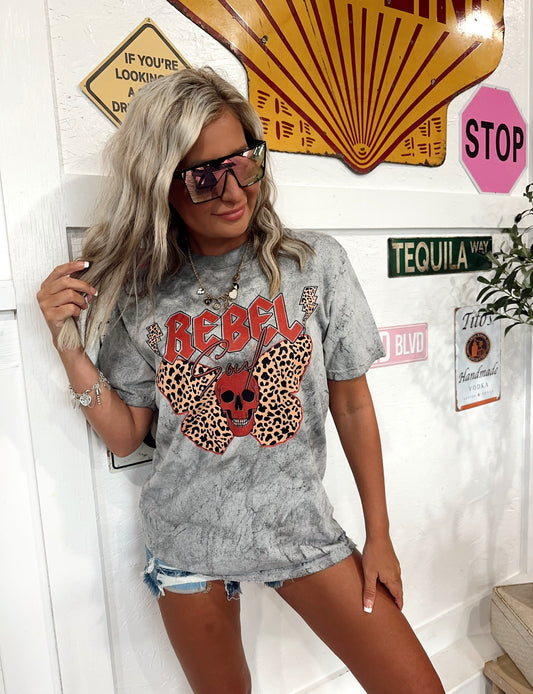 Bless This Rebel Soul Graphic Top