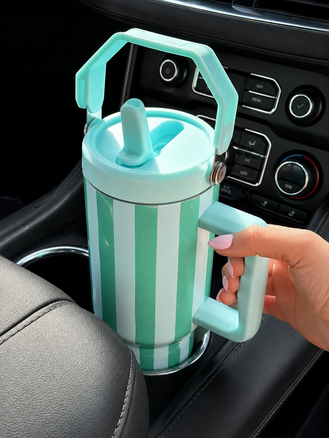Striped Basics Tumbler Cup