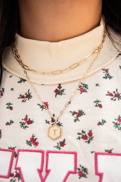TEXAS Rose Mock Neck Sweatshirt