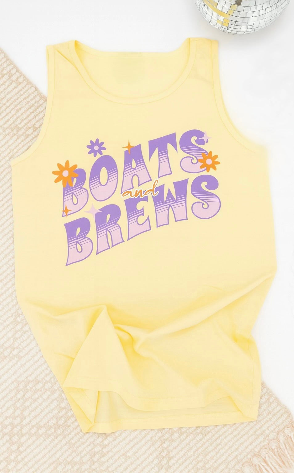 Ready For Some Boats & Brews Graphic Tank