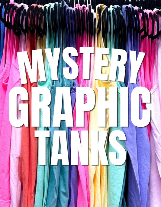 LIVE Mystery Pick & Press Graphic TANK TOP