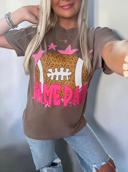 Pink Pride GAME DAY Graphic T-shirt