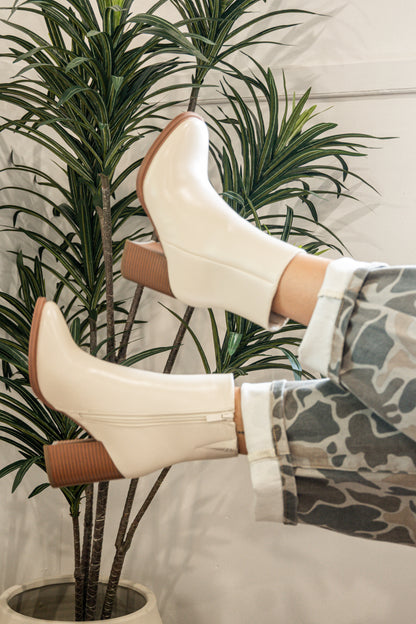 Mila Round Toe Booties