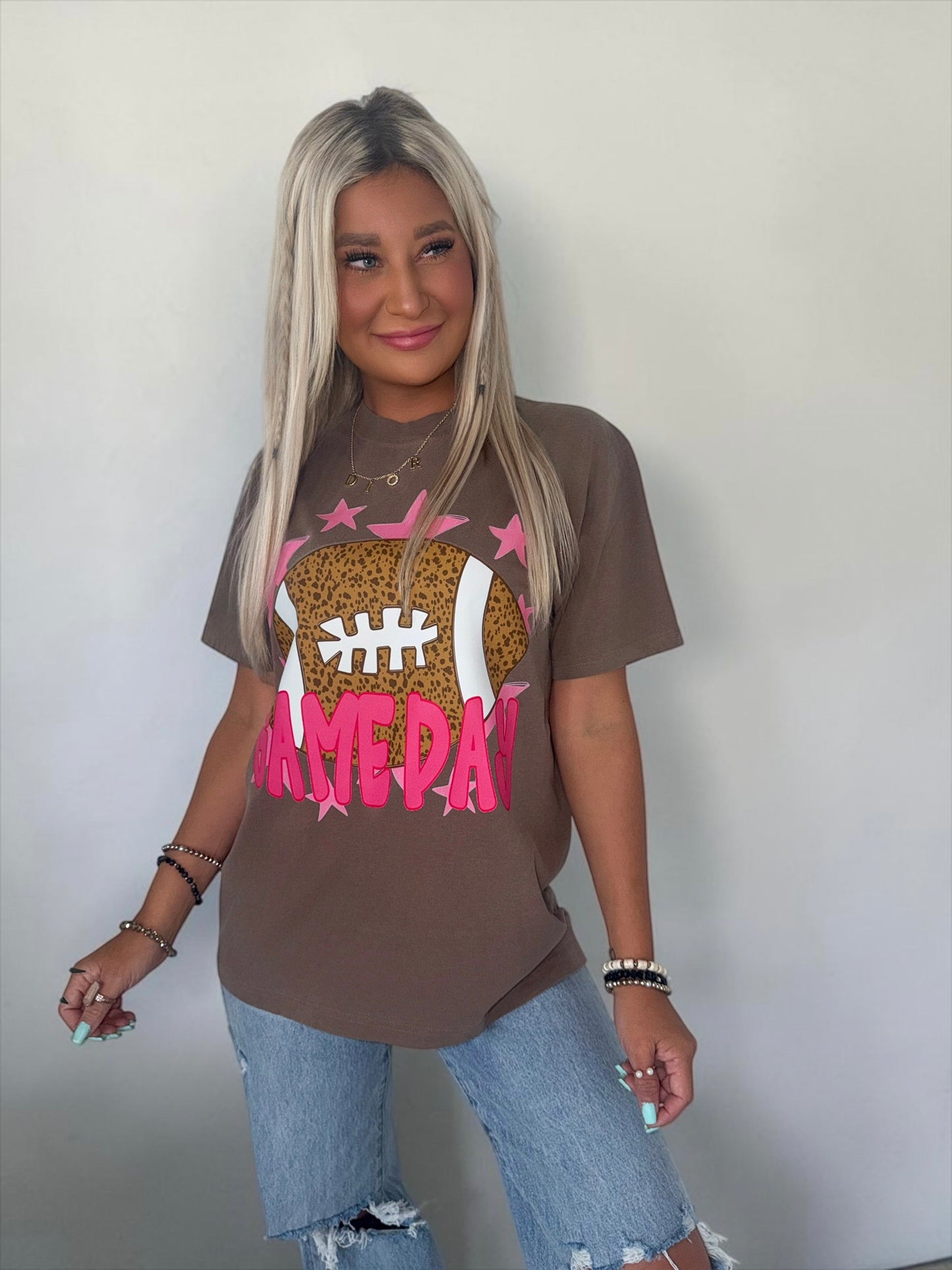 Pink Pride GAME DAY Graphic T-shirt