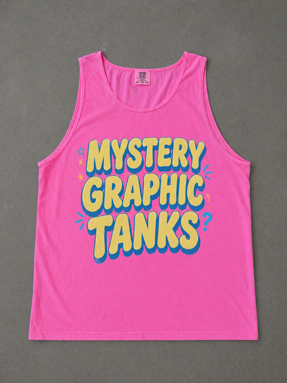 LIVE Mystery Pick & Press Graphic TANK TOP