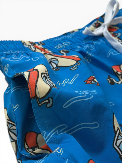 Hot Dog Swim Trunk Shorts