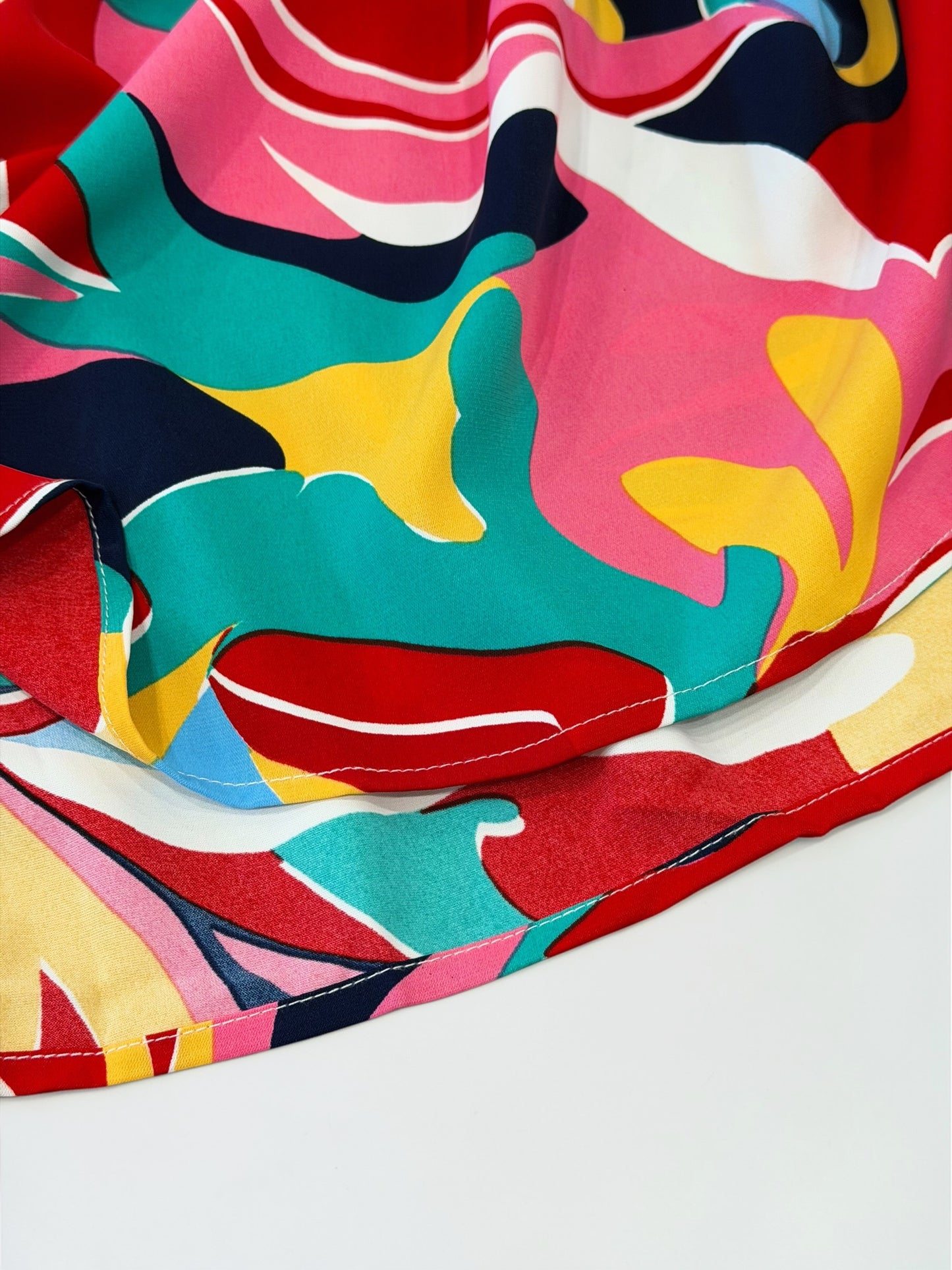 Colorwave Canvas Maxi Dress