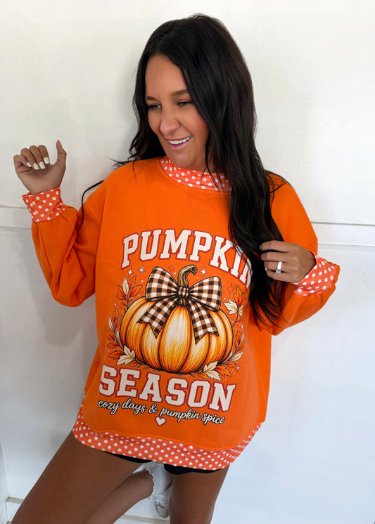 Pumpkin Season Graphic Crewneck