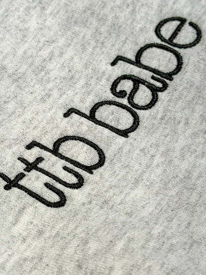 TTB Babe Embroidered Crewneck